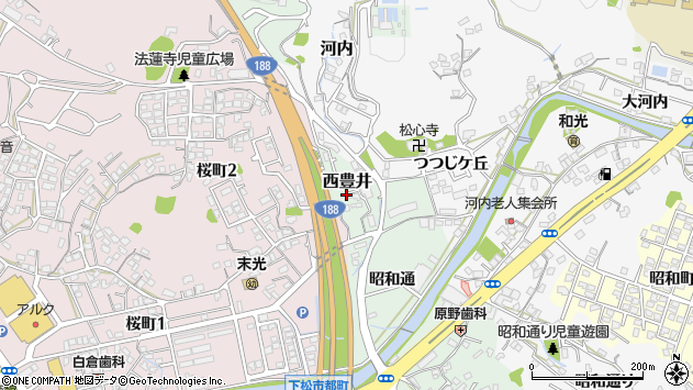 〒744-0011 山口県下松市西豊井高砂町の地図