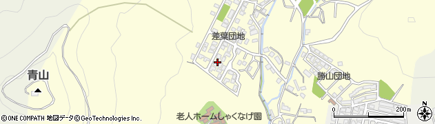 山口県下関市田倉122周辺の地図