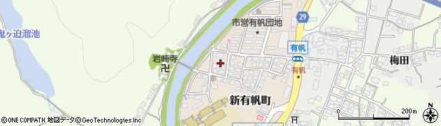 山口県山陽小野田市新有帆町14周辺の地図