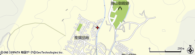 山口県下関市田倉56周辺の地図