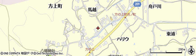 徳島県徳島市方上町合ノ町13周辺の地図