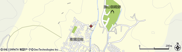 山口県下関市田倉53周辺の地図