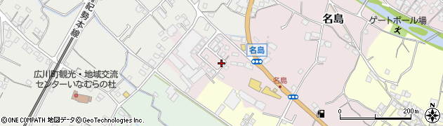 和歌山県有田郡広川町名島76周辺の地図