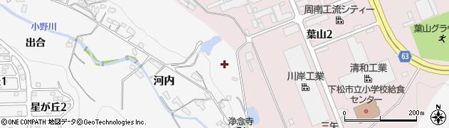 山口県下松市河内（小野）周辺の地図