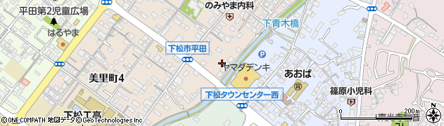 セキスイハイム中四国株式会社　下松展示場周辺の地図