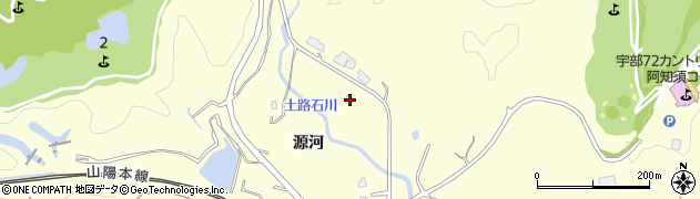 山口県山口市阿知須源河7464周辺の地図