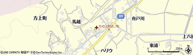 徳島県徳島市方上町合ノ町35周辺の地図