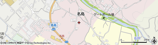 和歌山県有田郡広川町名島126周辺の地図