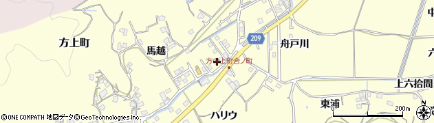 徳島県徳島市方上町合ノ町39周辺の地図