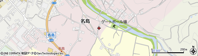 和歌山県有田郡広川町名島147周辺の地図