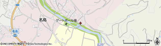 和歌山県有田郡広川町名島207周辺の地図