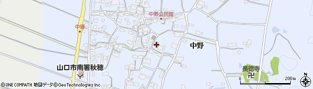 山口県山口市秋穂東中野7429周辺の地図