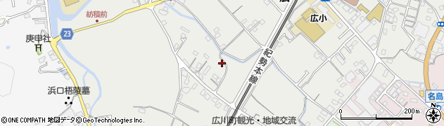 和歌山県有田郡広川町広818周辺の地図