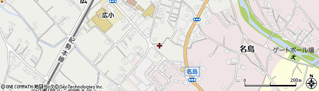 和歌山県有田郡広川町広606周辺の地図