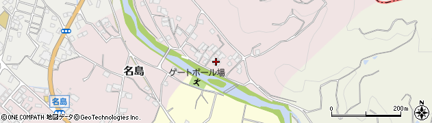 和歌山県有田郡広川町名島261周辺の地図