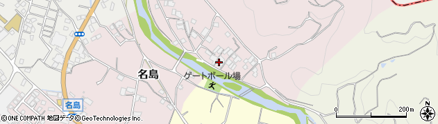 和歌山県有田郡広川町名島274周辺の地図
