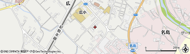 和歌山県有田郡広川町広618周辺の地図