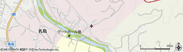 和歌山県有田郡広川町名島213周辺の地図