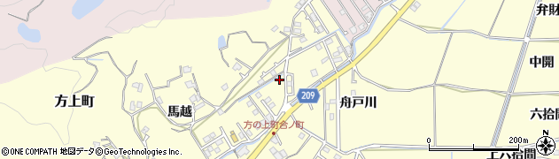 徳島県徳島市方上町合ノ町43周辺の地図