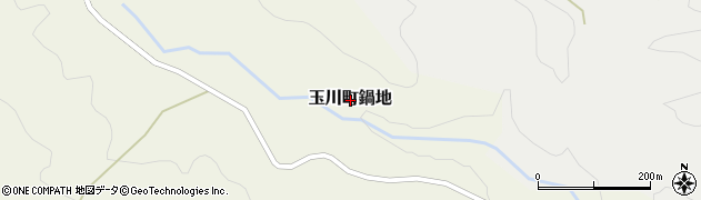 愛媛県今治市玉川町鍋地周辺の地図