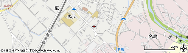 和歌山県有田郡広川町広578周辺の地図