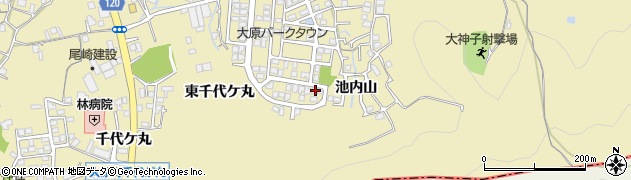 徳島県徳島市大原町池内山7-23周辺の地図