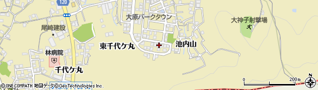 徳島県徳島市大原町池内山7周辺の地図