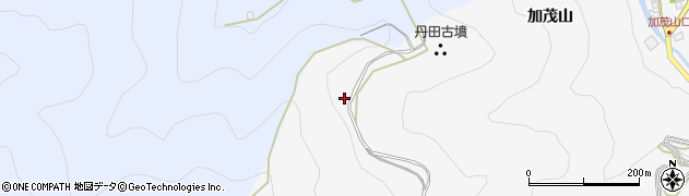 徳島県三好郡東みよし町西庄加茂山262周辺の地図