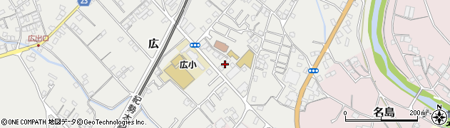和歌山県有田郡広川町広576周辺の地図
