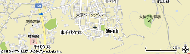 徳島県徳島市大原町池内山7-31周辺の地図