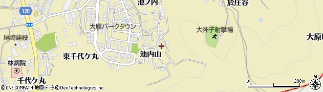 徳島県徳島市大原町池内山25周辺の地図