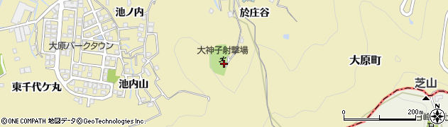 徳島県徳島市大原町池内山12周辺の地図