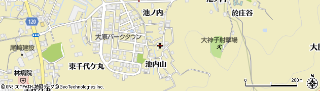 徳島県徳島市大原町池ノ内16周辺の地図