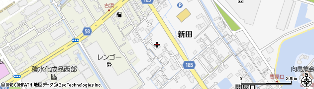 山口県防府市新田1665周辺の地図