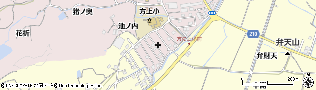 徳島県徳島市北山町（岩崎）周辺の地図