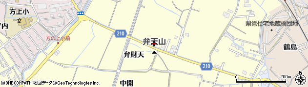 徳島県徳島市方上町（中須賀）周辺の地図