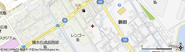 山口県防府市新田1660周辺の地図