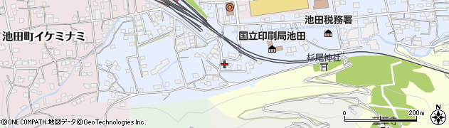徳島県三好市池田町シンマチ1320周辺の地図