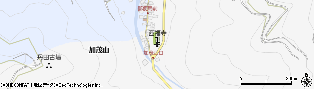 徳島県東みよし町（三好郡）西庄（池上）周辺の地図