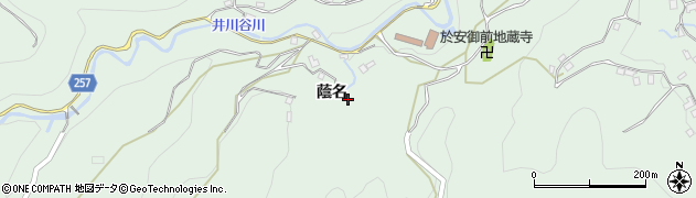徳島県美馬郡つるぎ町半田蔭名1338周辺の地図