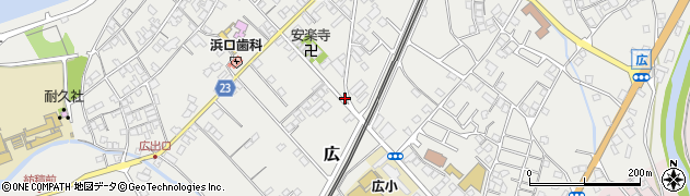 和歌山県有田郡広川町広555周辺の地図