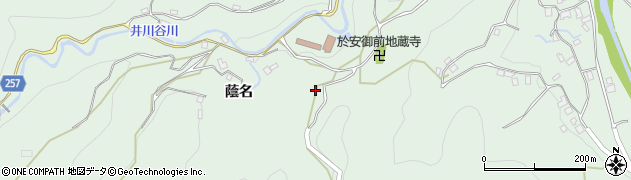 徳島県美馬郡つるぎ町半田蔭名1313周辺の地図