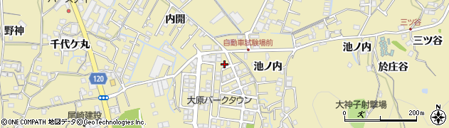 徳島県徳島市大原町池内山60周辺の地図