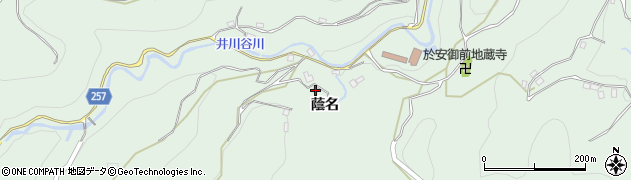 徳島県美馬郡つるぎ町半田蔭名1378周辺の地図
