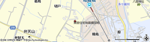 徳島県徳島市方上町鶴島周辺の地図