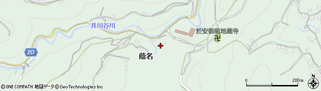 徳島県美馬郡つるぎ町半田蔭名1331周辺の地図