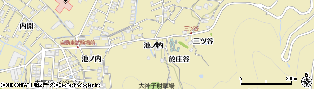 徳島県徳島市大原町池ノ内50周辺の地図