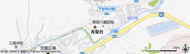 山口県下松市河内青葉台周辺の地図