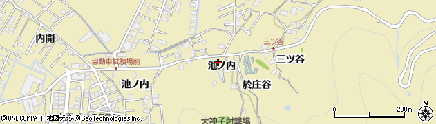 徳島県徳島市大原町池ノ内39周辺の地図