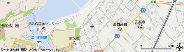和歌山県有田郡広川町広1172周辺の地図